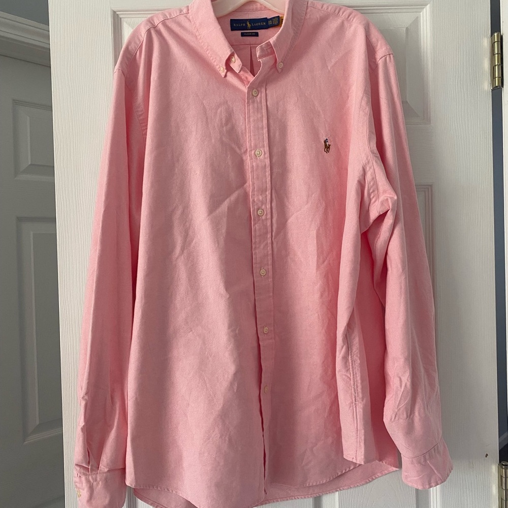 Mens bottom down Ralph Lauren shirt